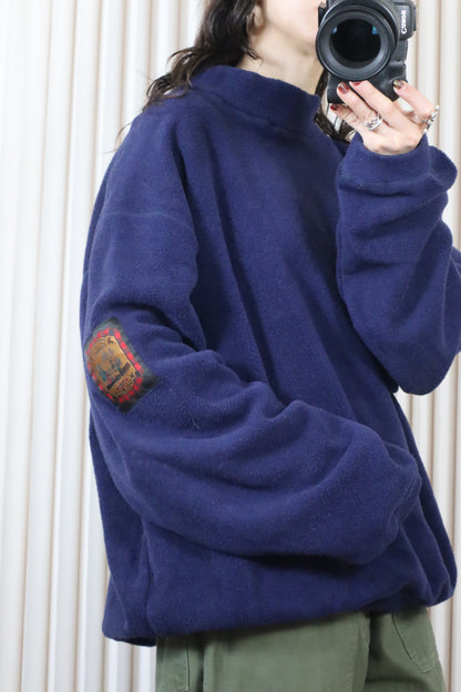 Z408 / 1990's OLD Wool Rich Fleece pullover
