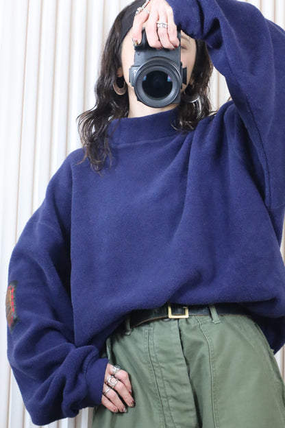 Z408 / 1990's OLD Wool Rich Fleece pullover