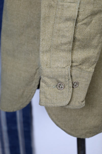 F284 / 1950's Vintage USARMY Wool Shirt