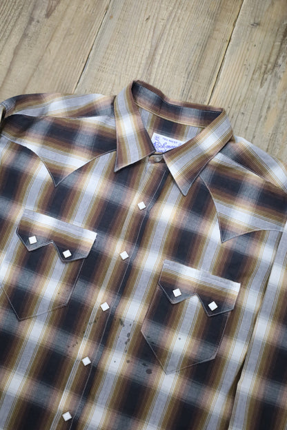 Z41 / 1980's ROCK MOUNT check shirt
