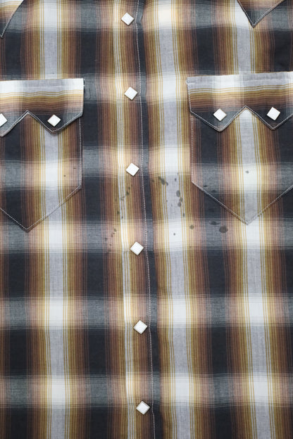Z41 / 1980's ROCK MOUNT check shirt