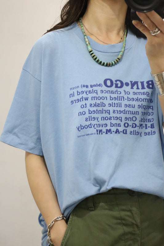 B883 / 1980's UNKNOWN print tee