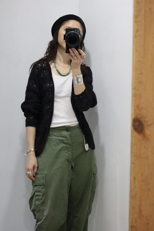 B792 / 1990's PAUL St. Duffier ramie cotton cardigan