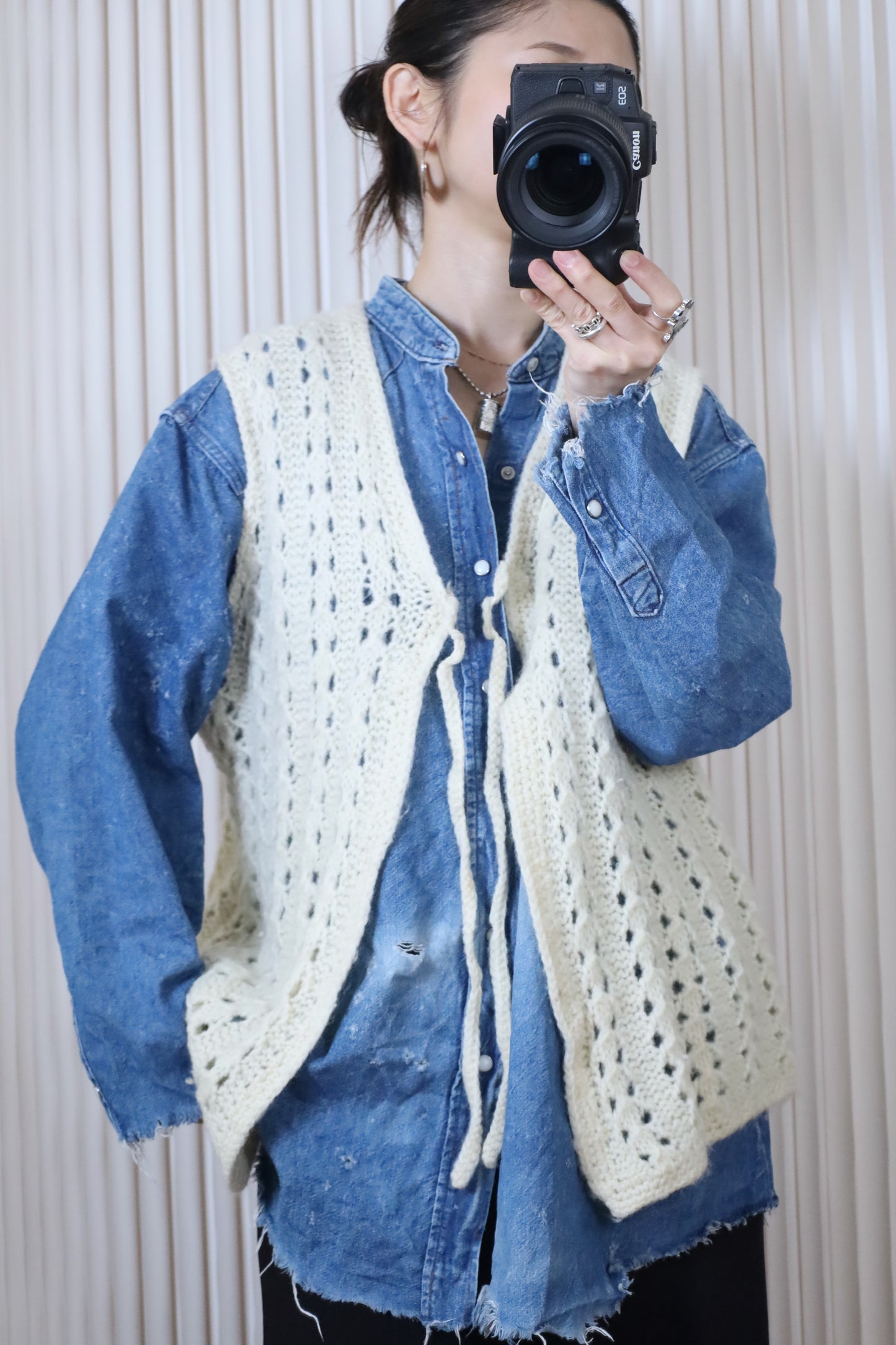 J112 / UNKNOWN knit vest
