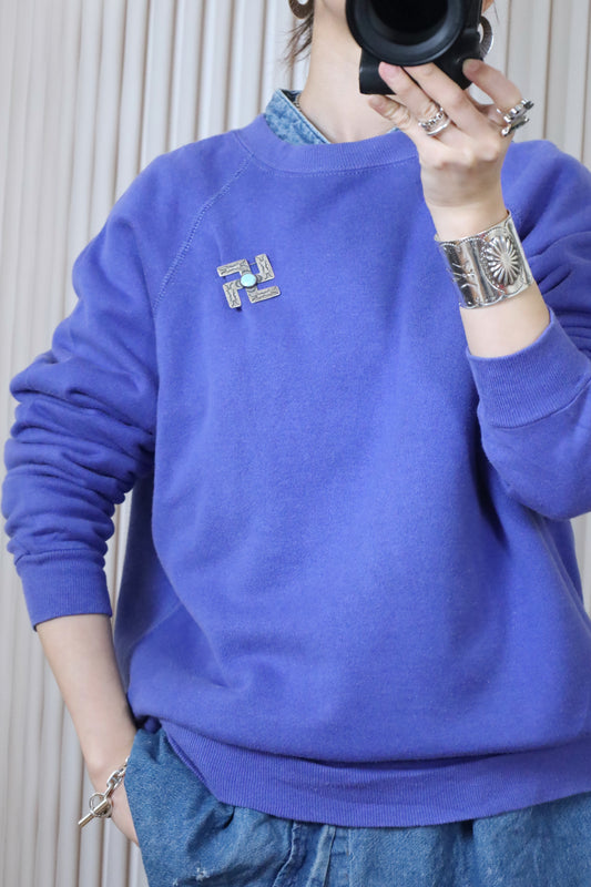 B1026 / 1990's UNKNOWN plain sweat