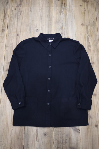 B926 / 1990's SAG HARBOR rayon fabric coverall jacket