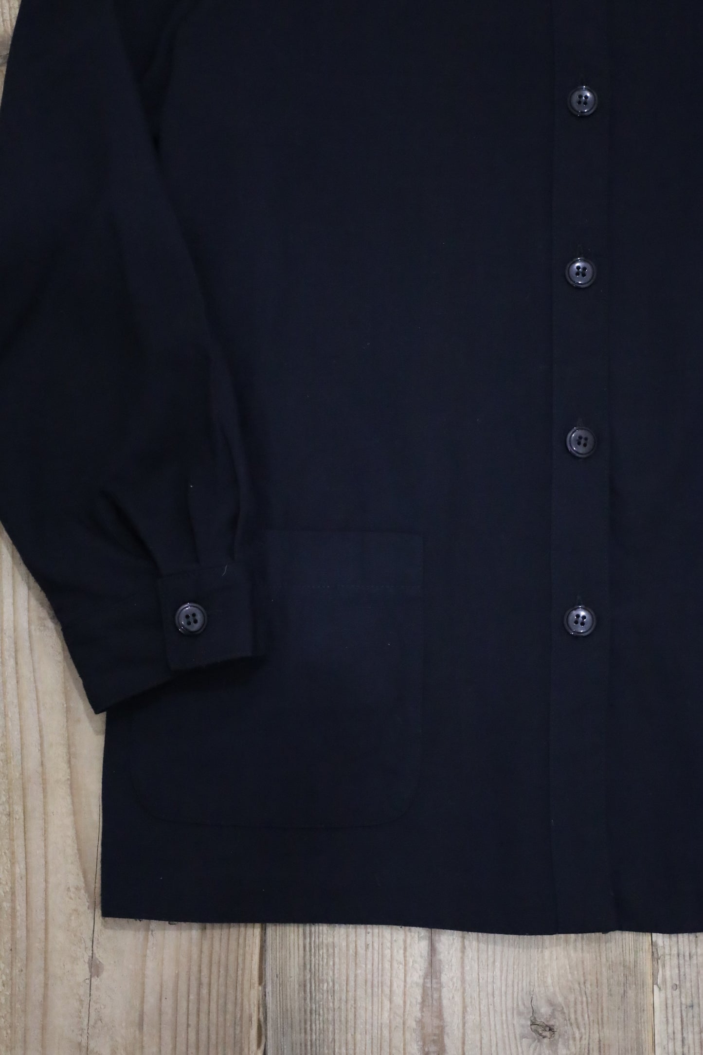 B926 / 1990's SAG HARBOR rayon fabric coverall jacket