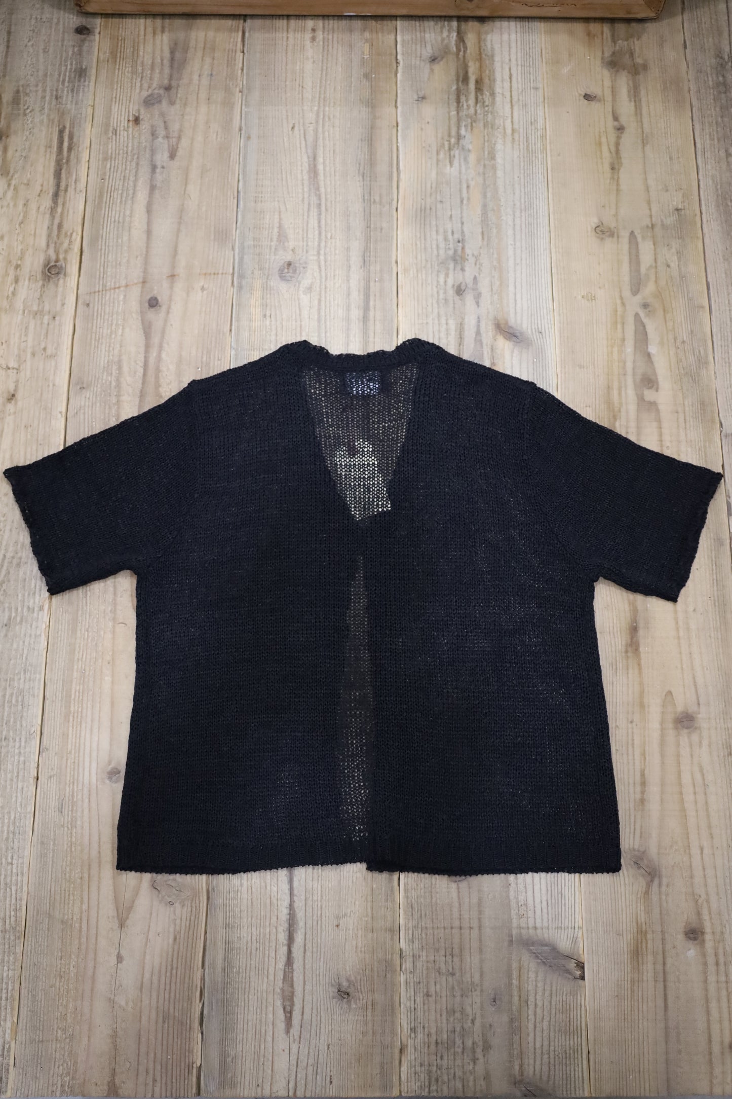 B948 / 1990's SAG HARBOR short sleeve mesh cardigan