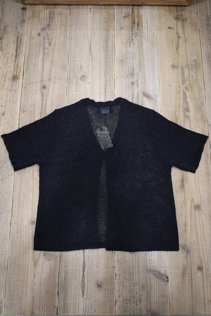 B948 / 1990's SAG HARBOR short sleeve mesh cardigan