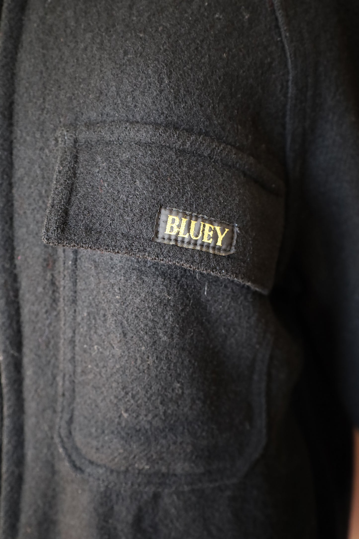 J99 / 1990's CARVAL wool fabric zip up jacket