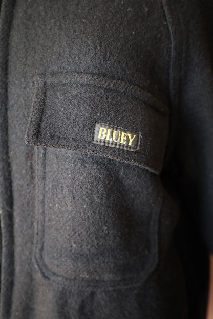 J99 / 1990's CARVAL wool fabric zip up jacket