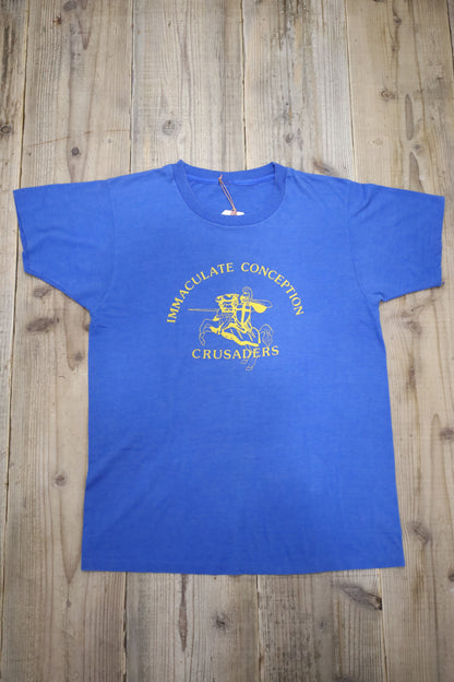 B481 / 1990's UNKNOWN print tee