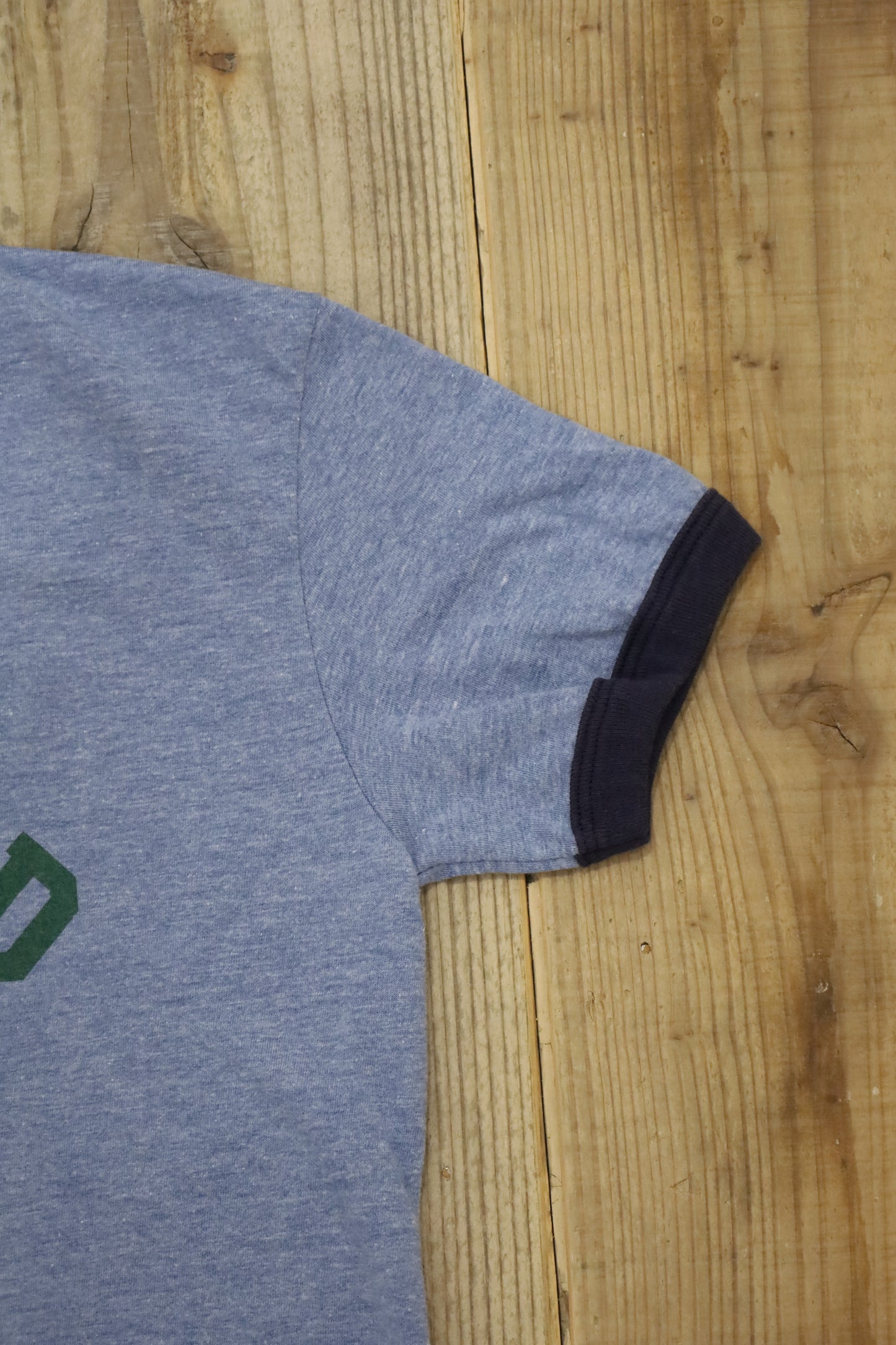B919 / 1980's UNKNOWN Ringer print tee