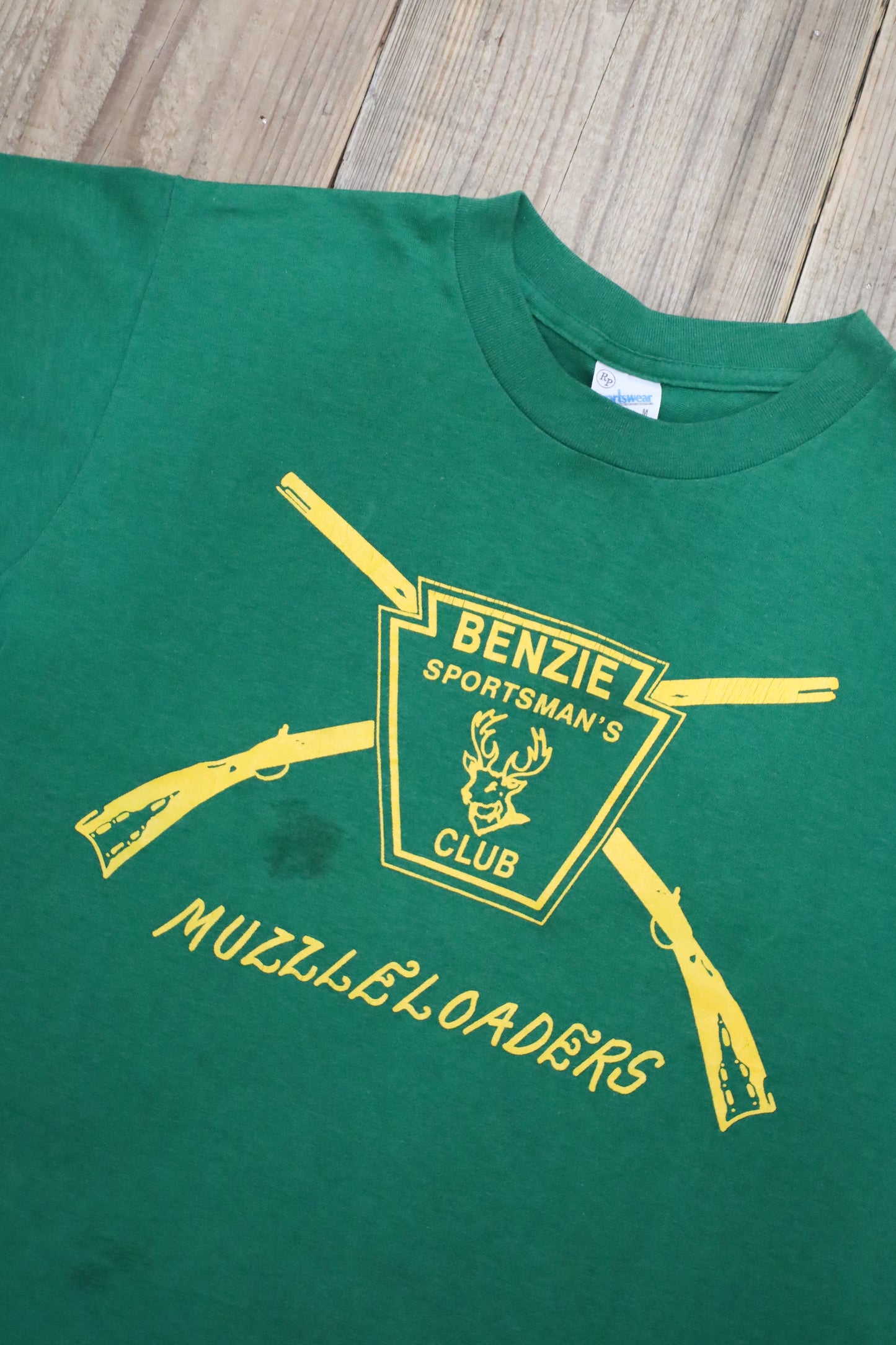 B497 / 1980's sportwear BENZIE SPORTSMANS tee