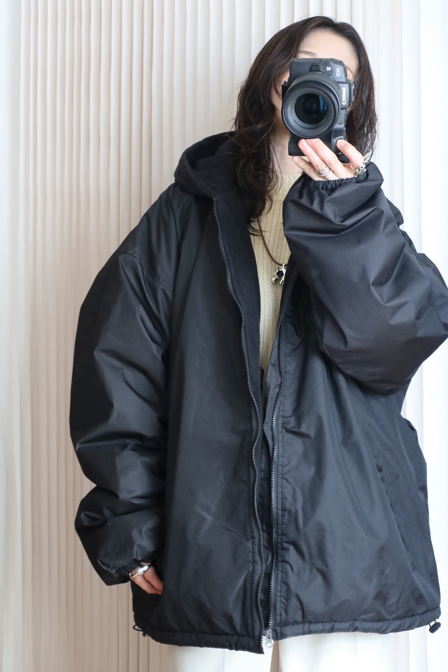 Z1002 / 1990's GOLD STORAGE padding blouson