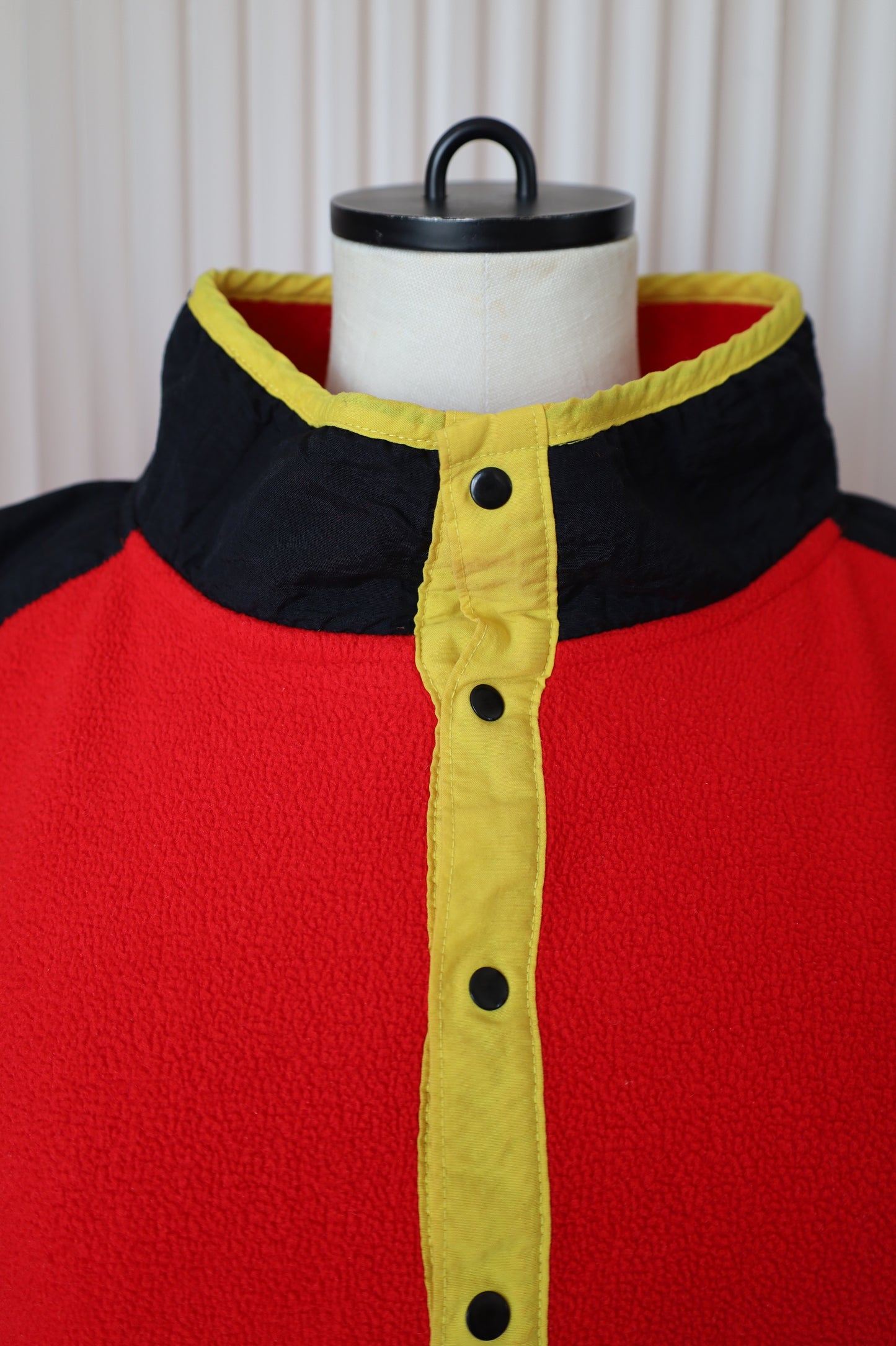 Z387 / 1990's Marlboro half snap fleece pullover