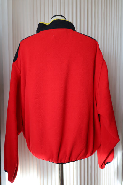 Z387 / 1990's Marlboro half snap fleece pullover