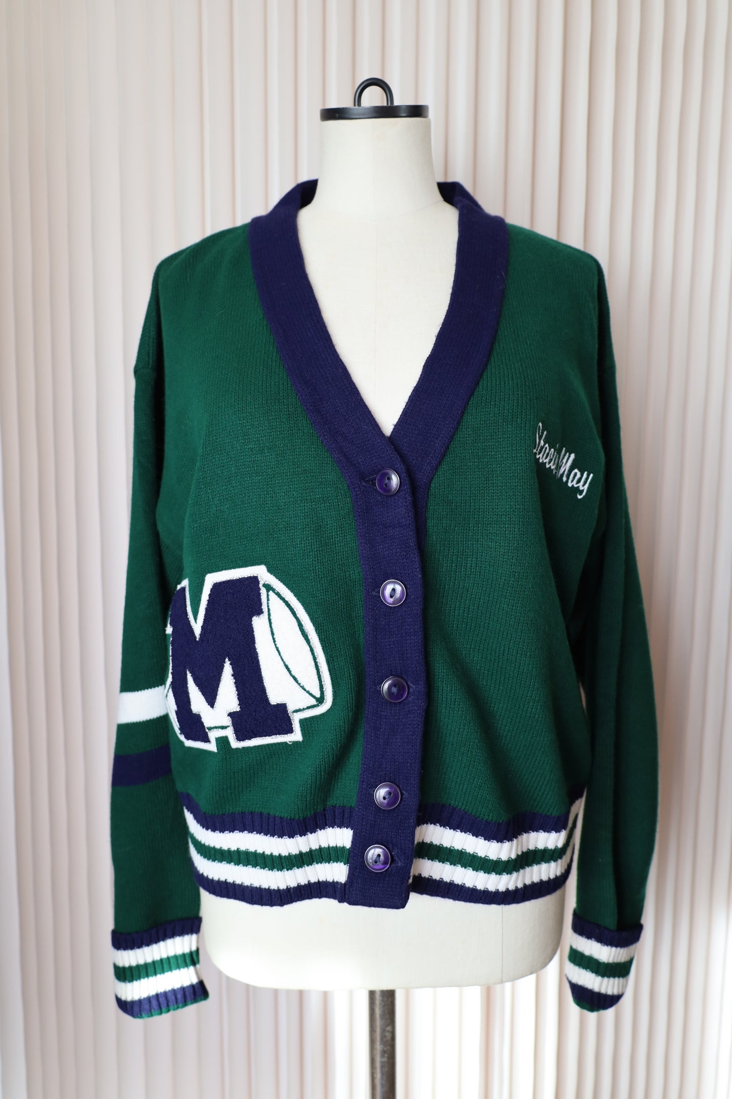 J21 / 1990's BROAD WAY SUPPLY KNIT cardigan