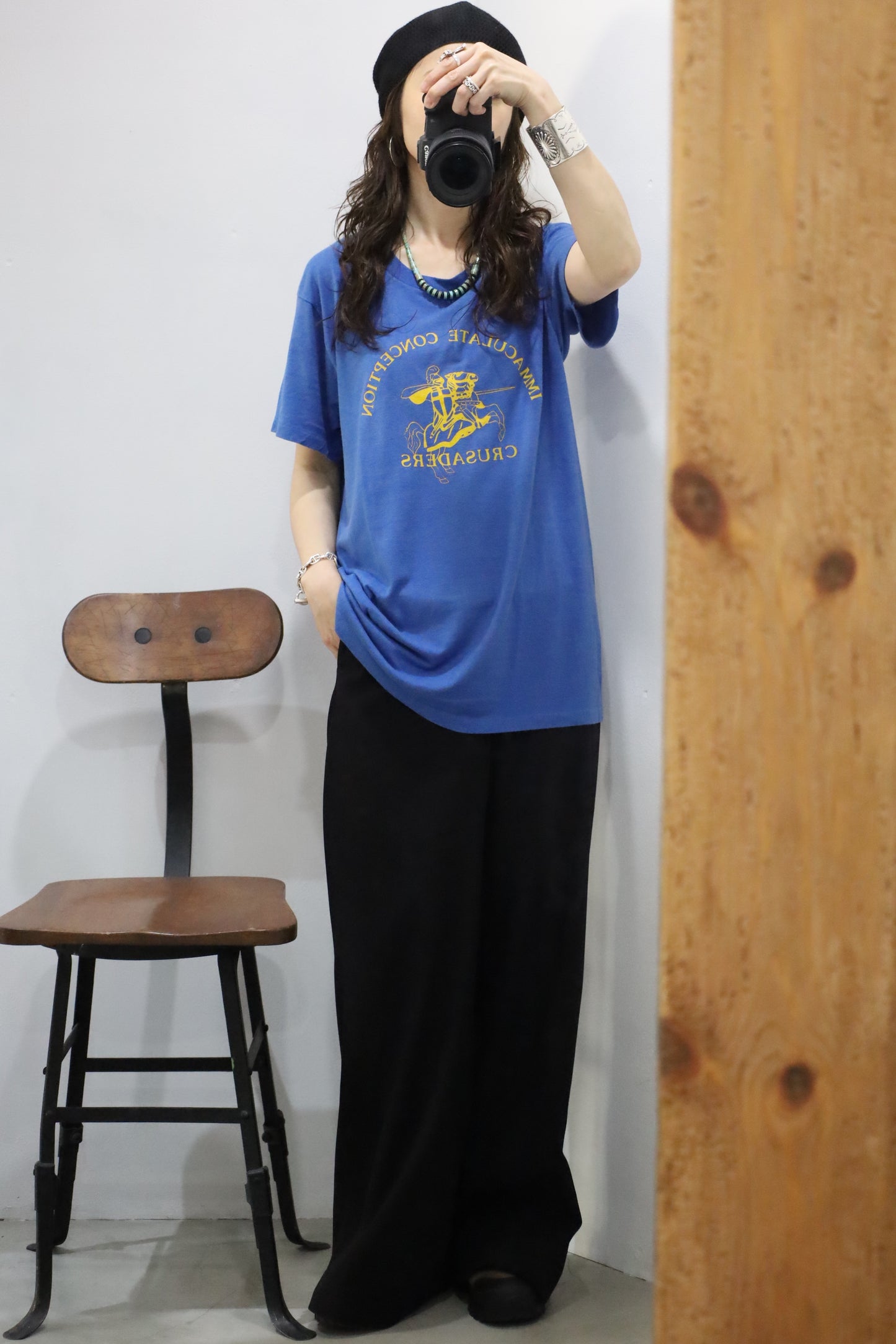 B481 / 1990's UNKNOWN print tee