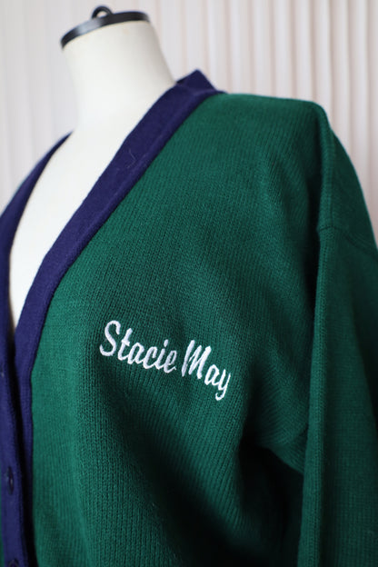 J21 / 1990's BROAD WAY SUPPLY KNIT cardigan