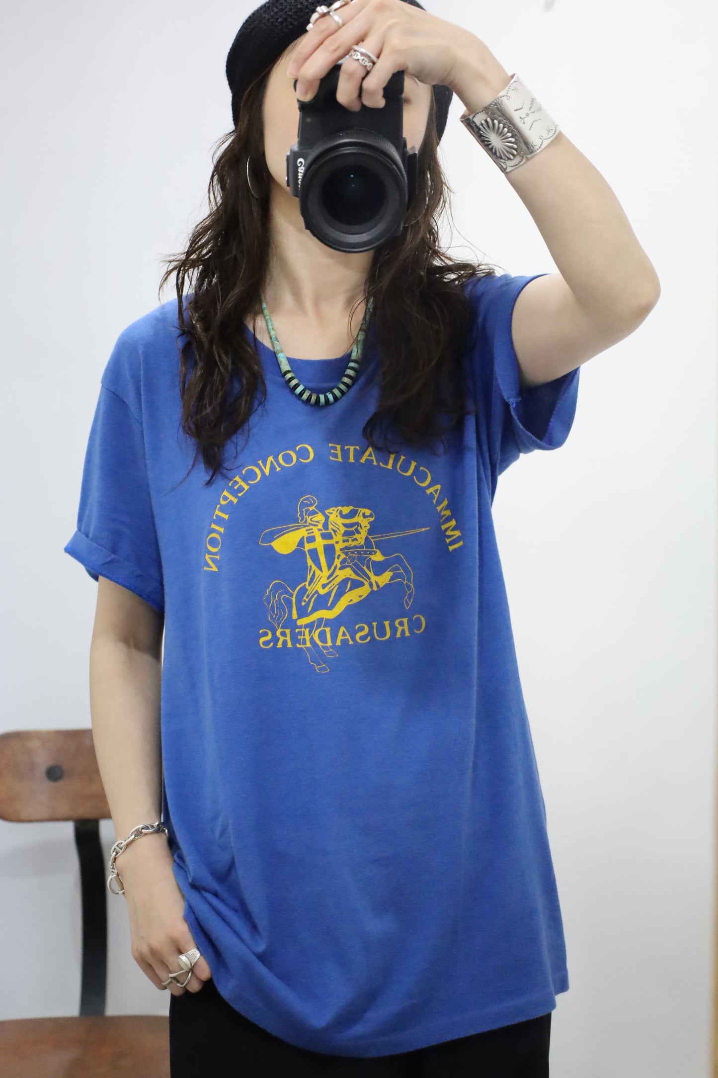 B481 / 1990's UNKNOWN print tee