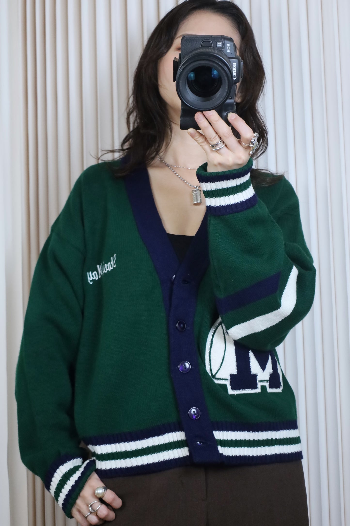 J21 / 1990's BROAD WAY SUPPLY KNIT cardigan
