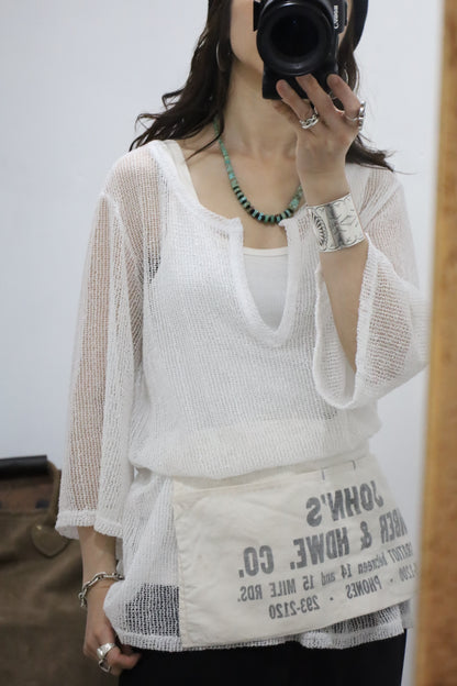 B714 / 2000's JORDAN TAYLOR mesh skipper knit
