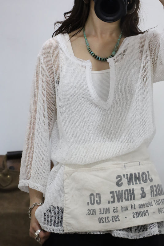 B714 / 2000's JORDAN TAYLOR mesh skipper knit