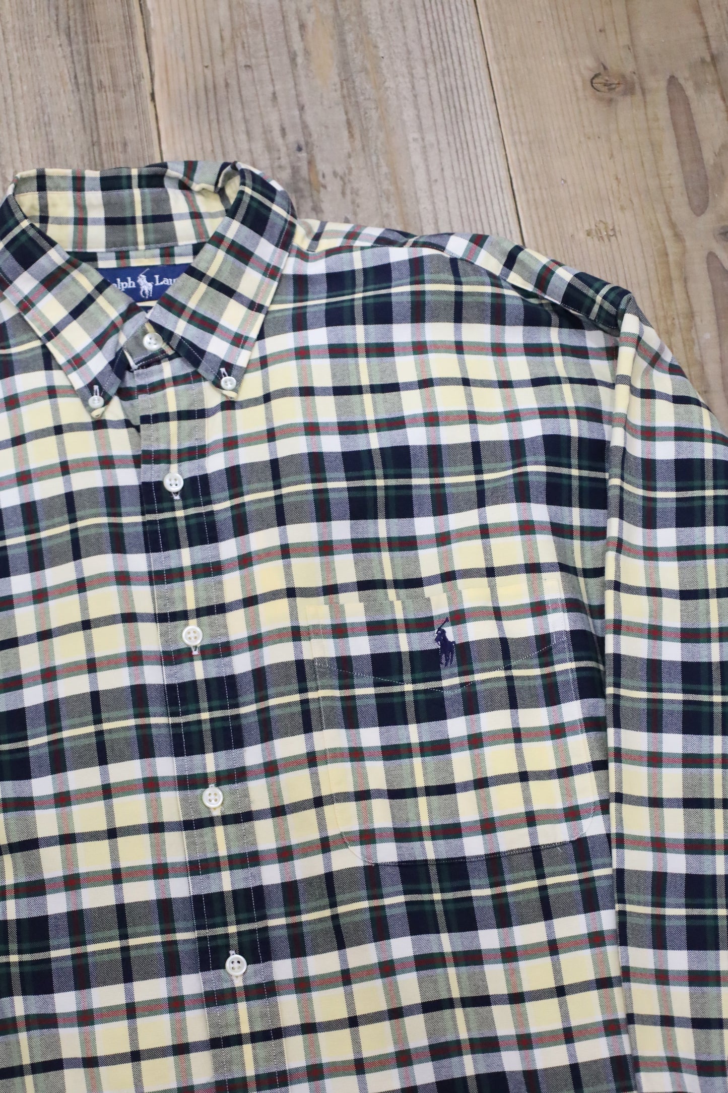 Y106 / 1990's Ralph Lauren BIG shirt