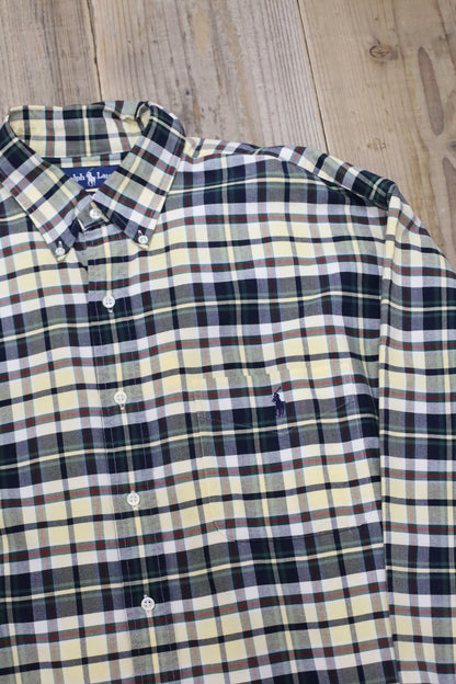 Y106 / 1990's Ralph Lauren BIG shirt