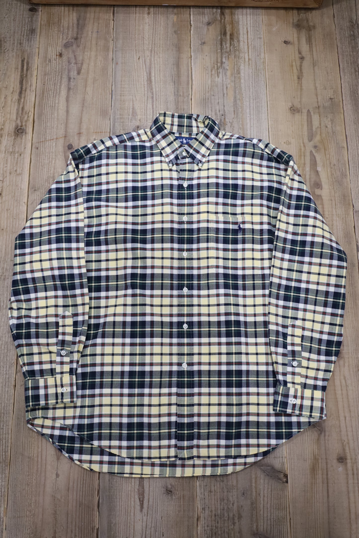 Y106 / 1990's Ralph Lauren BIG shirt