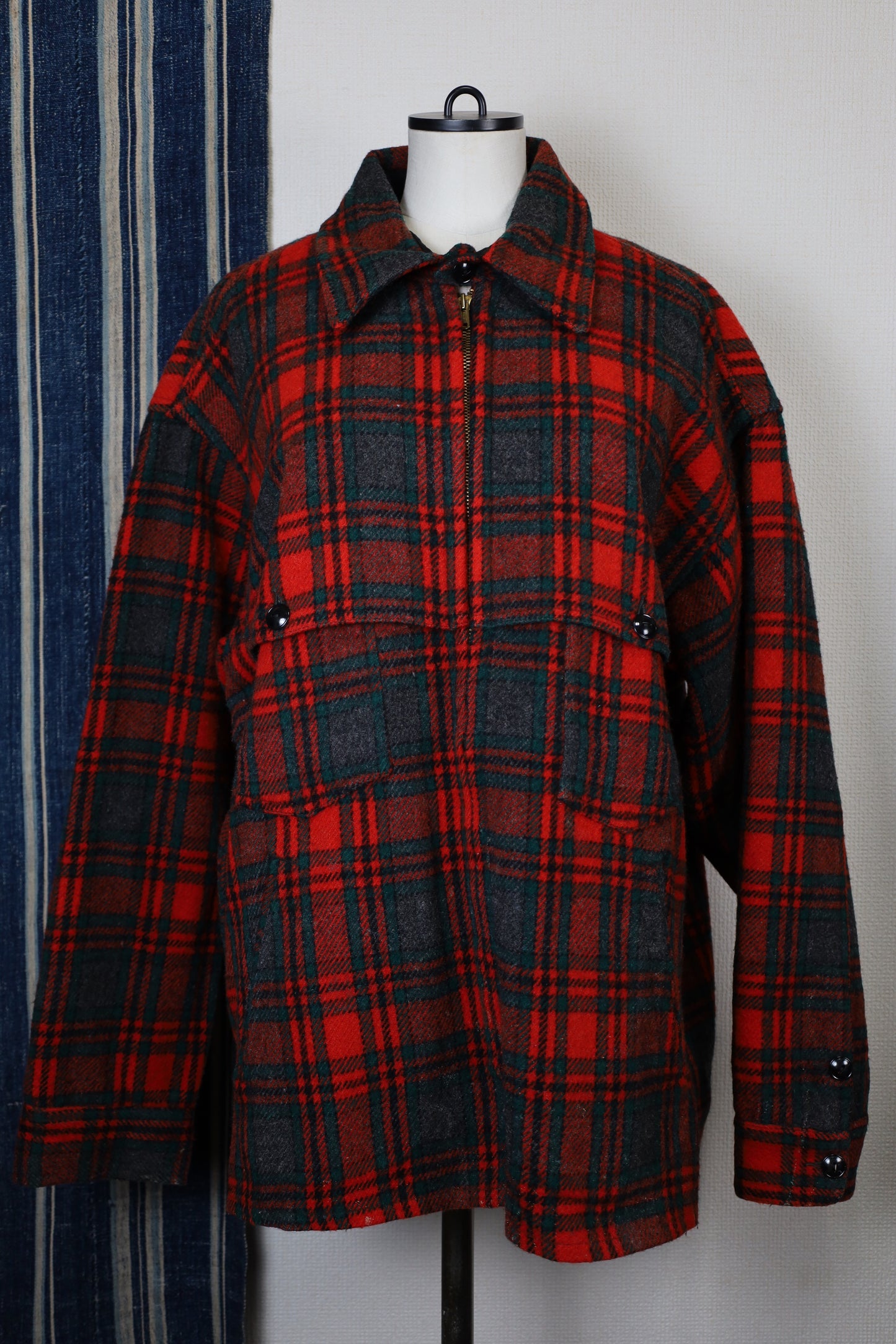 Z444 / 19907s OLD JOHNSON WOOLEN MILLSMackinaw Jacket