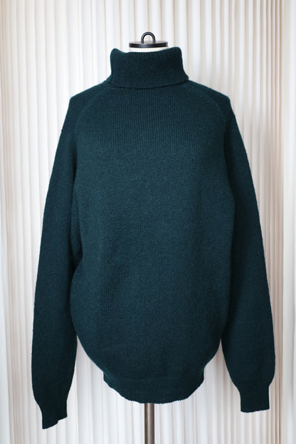Z374 / 2000's OLD LOCHCARRON turtle neck knit