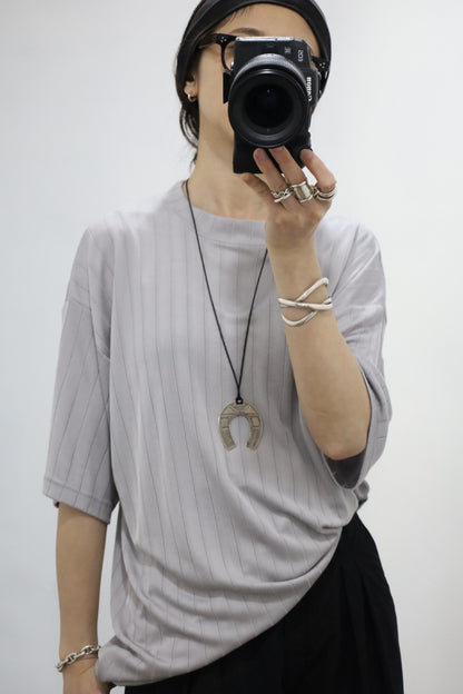 260 / early2000's PRONTI rayon short sleeve knit