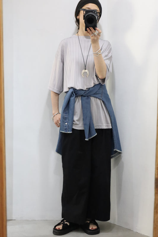 260 / early2000's PRONTI rayon short sleeve knit