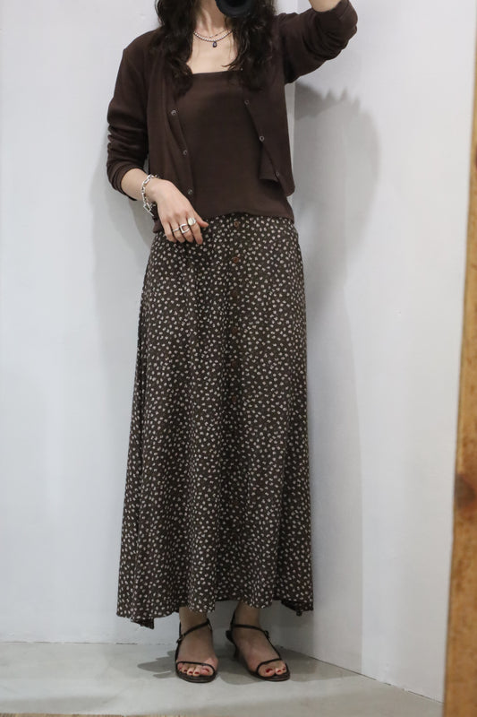B906 / 1990's SOTANZA rayon fabric skirt