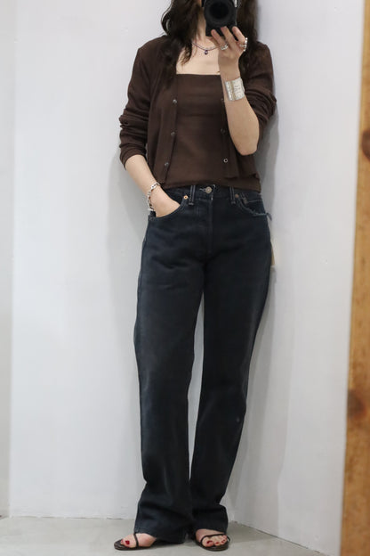 Z836 / 1990's Levi's 501 black denim pants