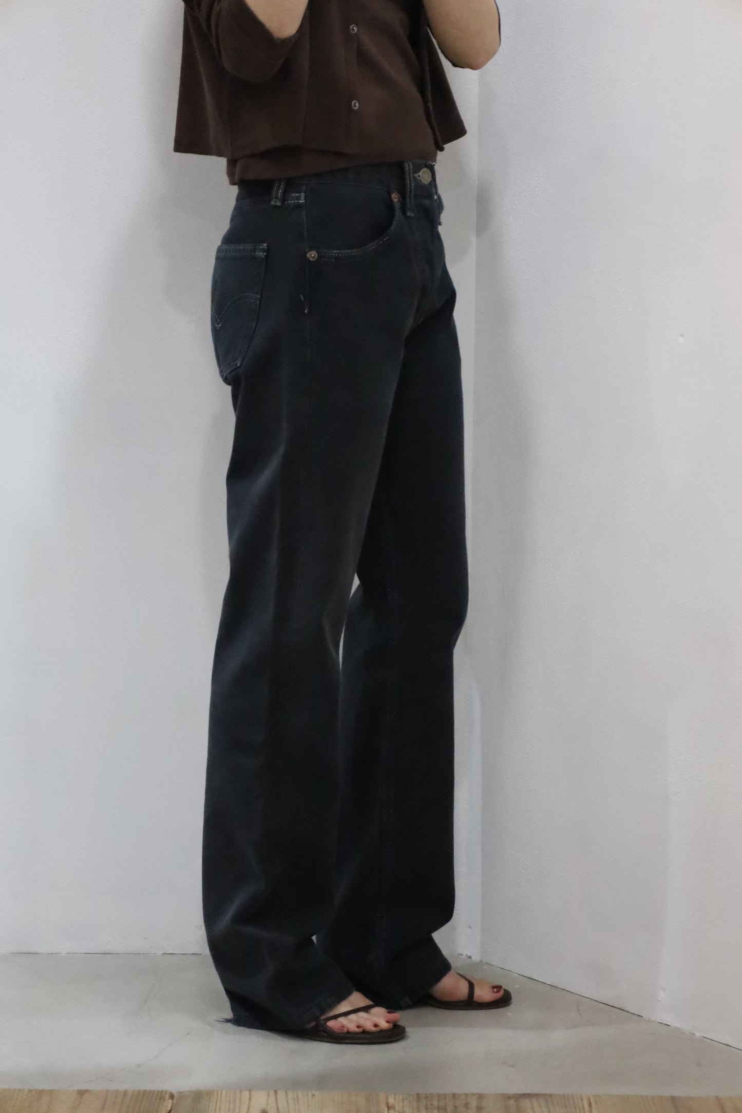 Z836 / 1990's Levi's 501 black denim pants