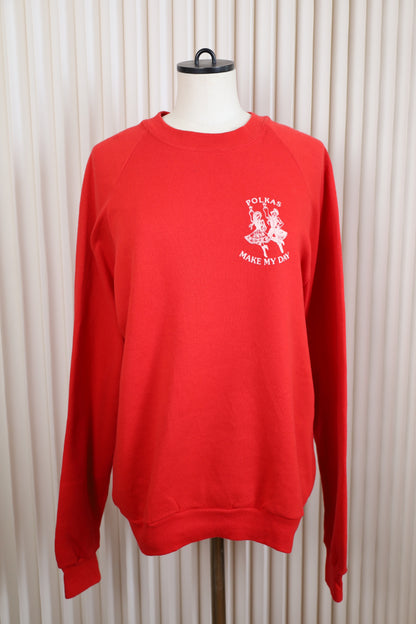 J8 / 1980's JERZEES print sweat