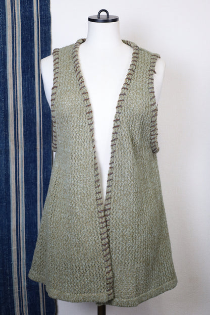 Z501 / 1990's OLD EMPORIO ARMANI Wool Knit Vest