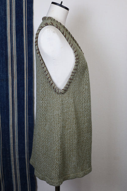 Z501 / 1990's OLD EMPORIO ARMANI Wool Knit Vest