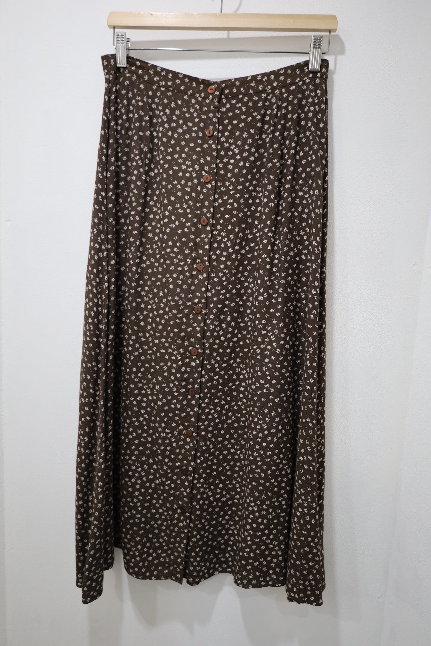 B906 / 1990's SOTANZA rayon fabric skirt