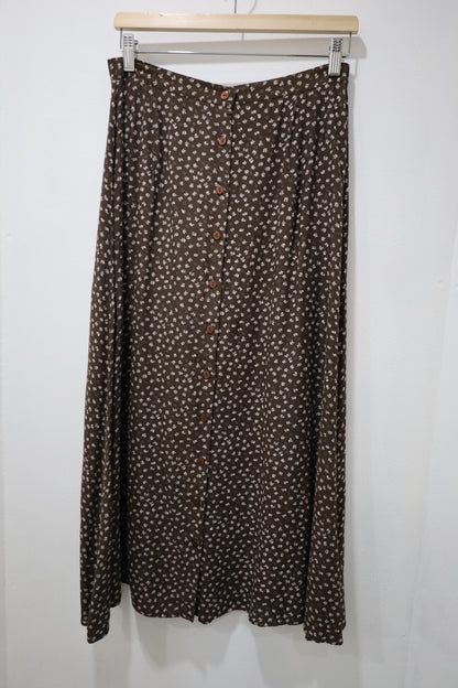 B906 / 1990's SOTANZA rayon fabric skirt