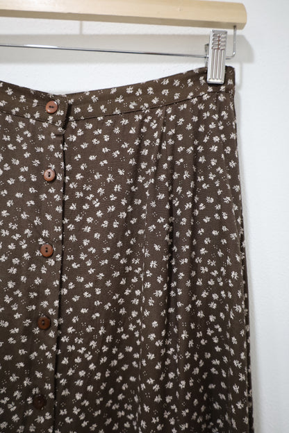 B906 / 1990's SOTANZA rayon fabric skirt