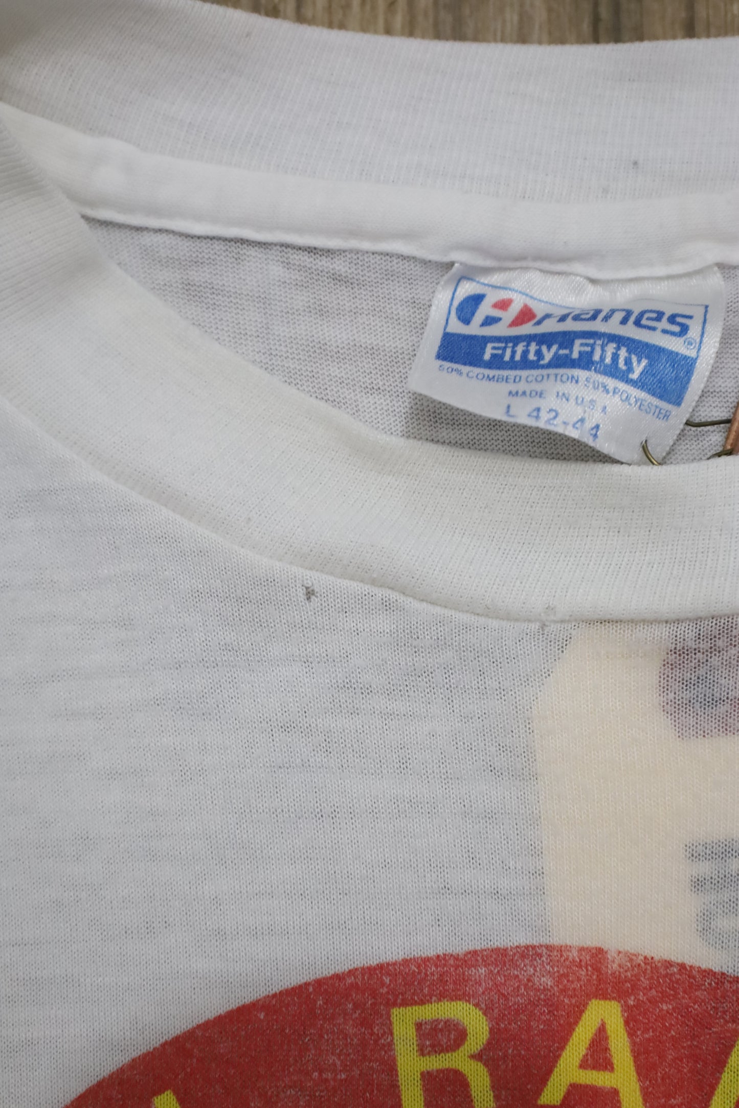 A890 / 1980's Hanes print tanktop