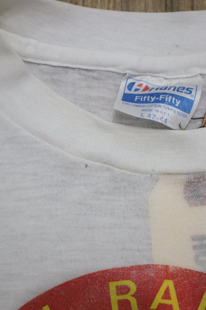A890 / 1980's Hanes print tanktop