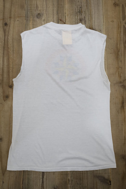 A890 / 1980's Hanes print tanktop