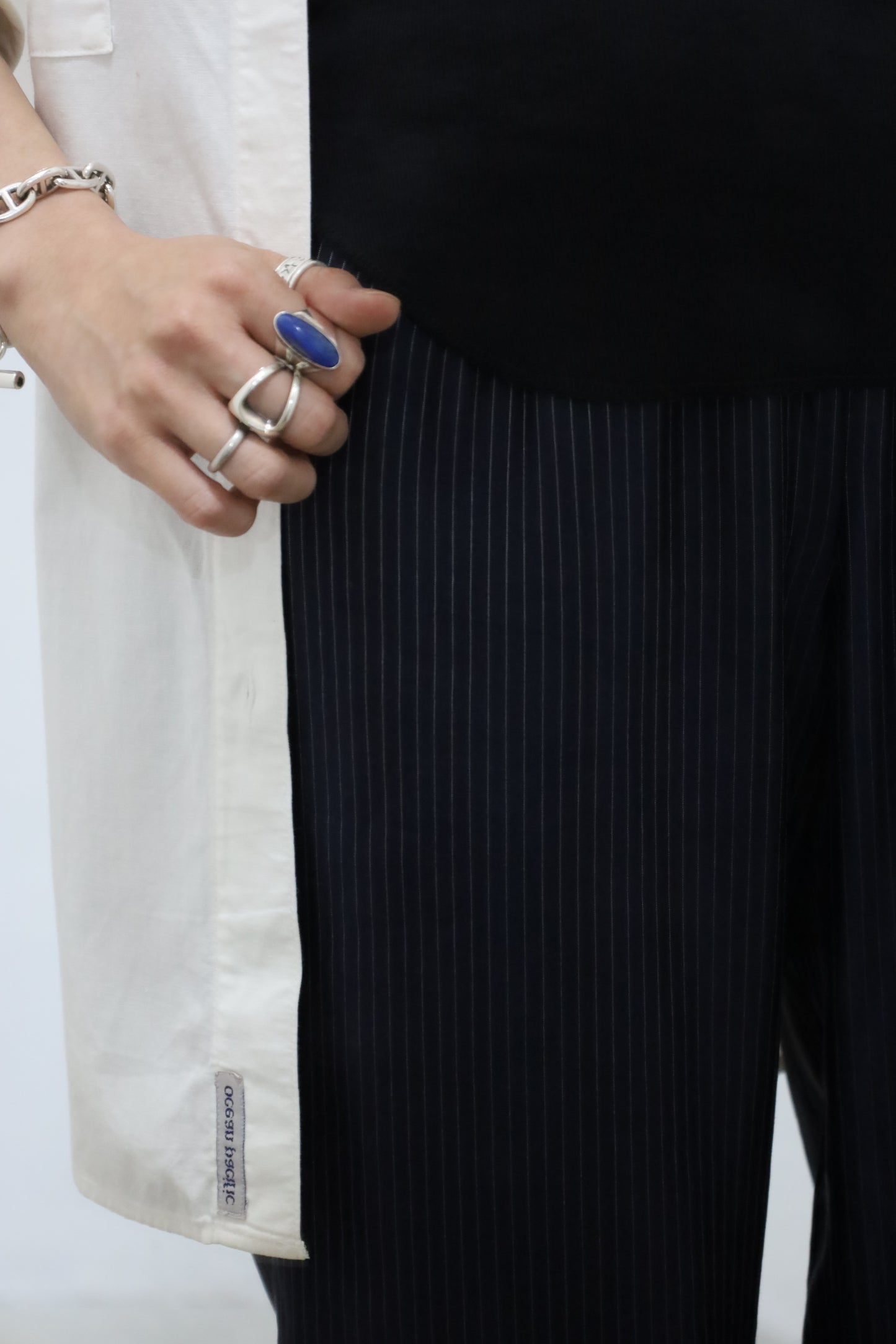 Z293 / 1990's GIORGIO ARMANI pinstripe pants