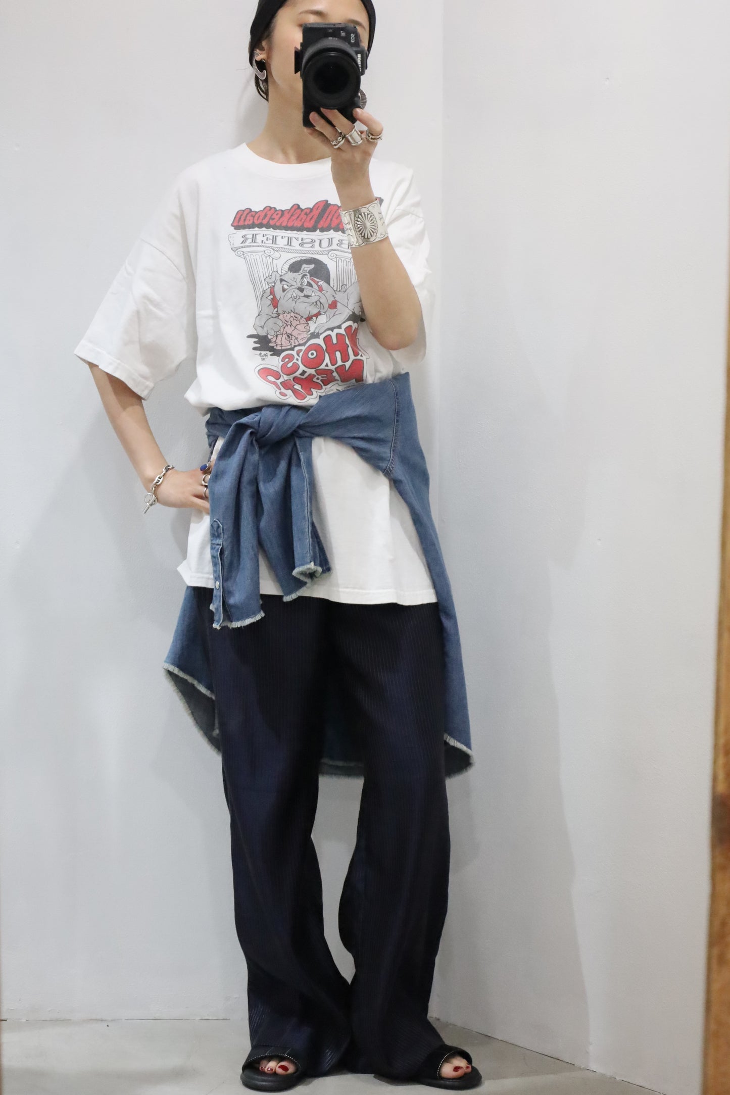 B902 / FRUITS OF THE LOOM print tee