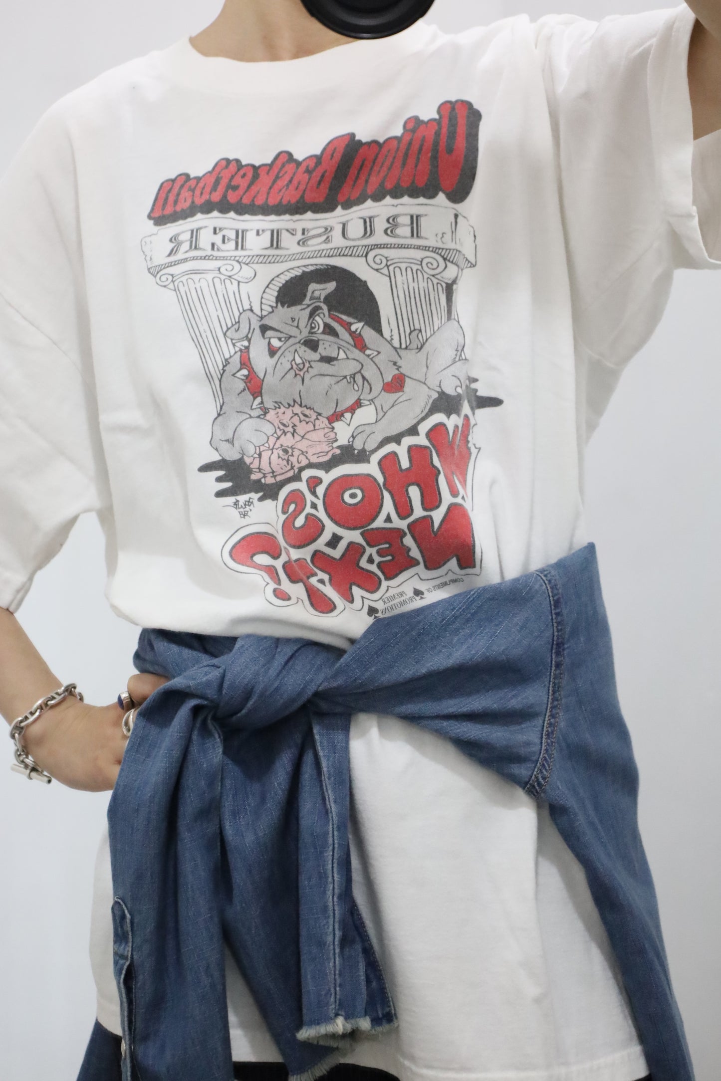 B902 / FRUITS OF THE LOOM print tee